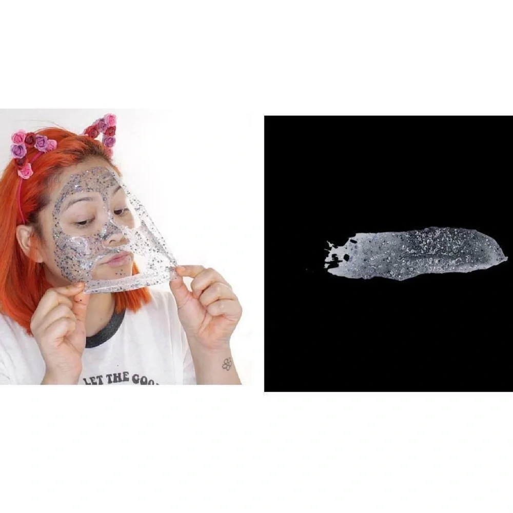 Glam Addiction Unicorn Rainbow Glitter Peel Mask